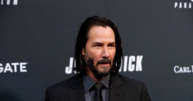 Keanu Reeves at the &quot;John Wick Chapter 3 Parabellum&quot; Los Angeles Premiere at the TCL Chinese Theater IMAX, Los Angeles, California, U.S., May 15, 2019. (Shutterstock Photo)