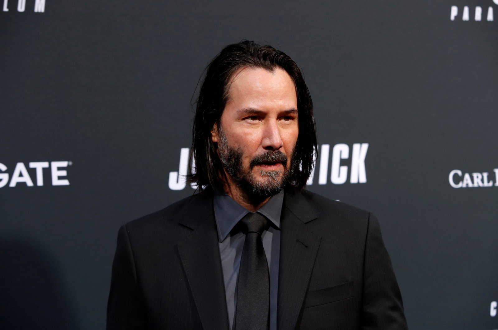 Keanu Reeves at the &quot;John Wick Chapter 3 Parabellum&quot; Los Angeles Premiere at the TCL Chinese Theater IMAX, Los Angeles, California, U.S., May 15, 2019. (Shutterstock Photo)