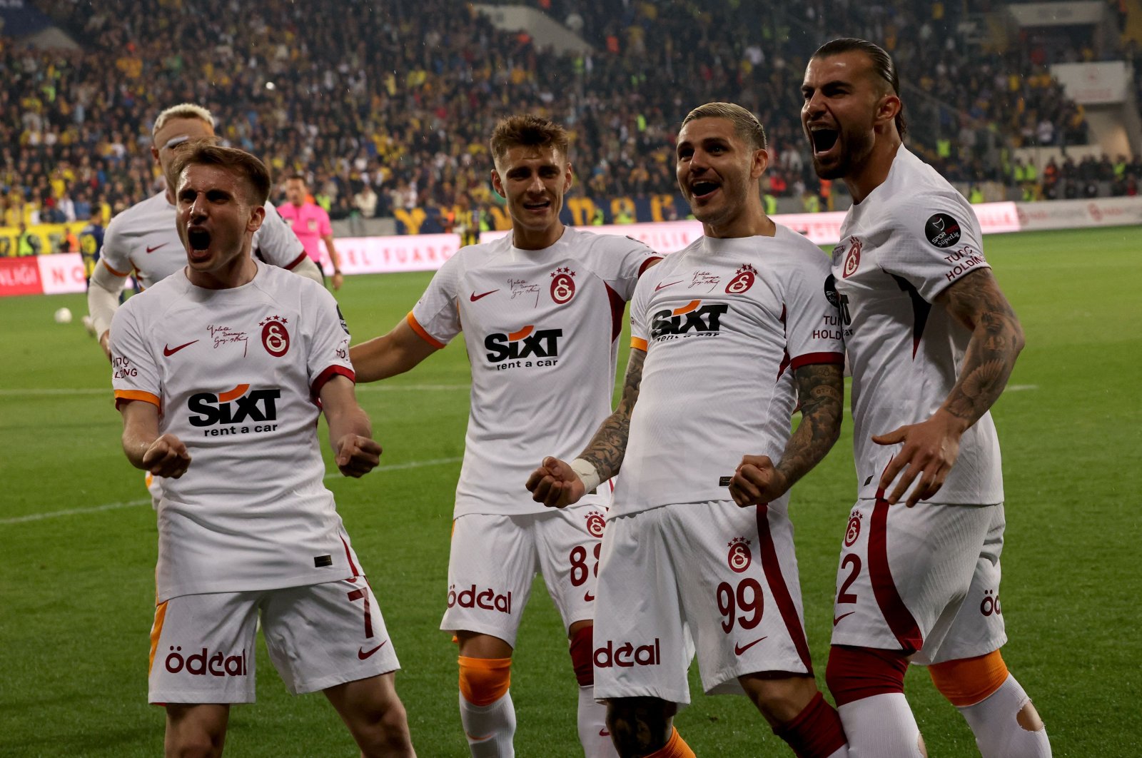 Galatasaray 23. Türkiye Ligi şampiyonluğunu kazandı