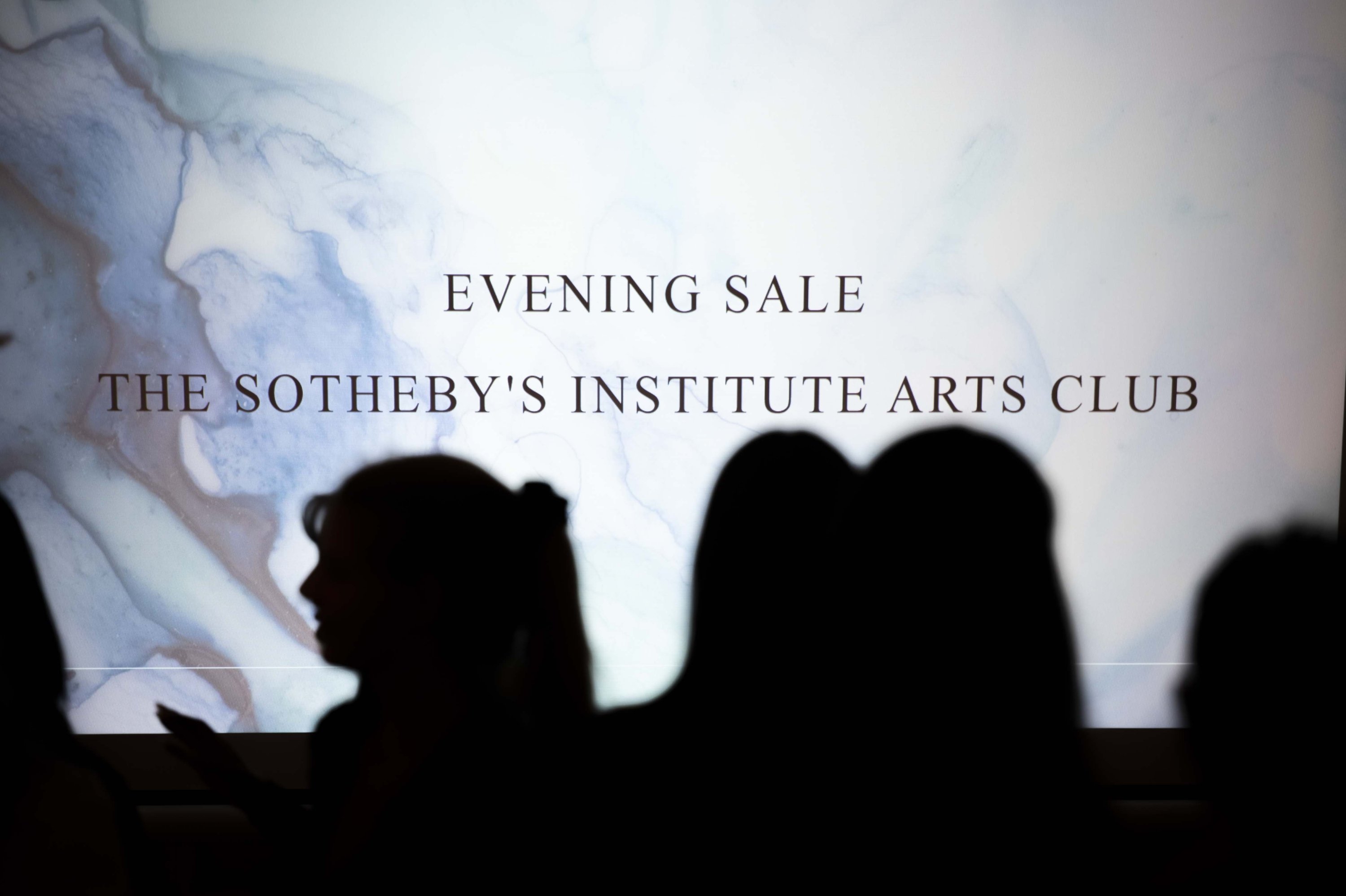 Under the coordination of Türkiye's ambassador to London, Osman Koray Ertaş, students from the "Sotheby's Institute of Art" organized an auction to benefit the people affected by the earthquakes that occurred in Kahramanmaraş on Feb. 6, London, U.K., May 30, 2023. (AA Photo)