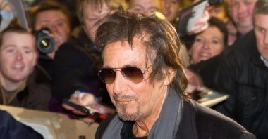 Al Pacino attend at premiere of his Wilde Salome movie at Jameson Dublin International Film Festival in Savoy Cinema, Dublin, Ireland, Feb. 20, 2012. (Shutterstock Photo)