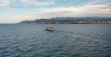 A general view of the Black Sea off the coast of Ordu province, northern Türkiye, May 23, 2023. (DHA Photo)