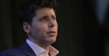 OpenAI's CEO Sam Altman, the founder of ChatGPT and creator of OpenAI, speaks at University College London, in London, U.K., May 24, 2023. (AP Photo)