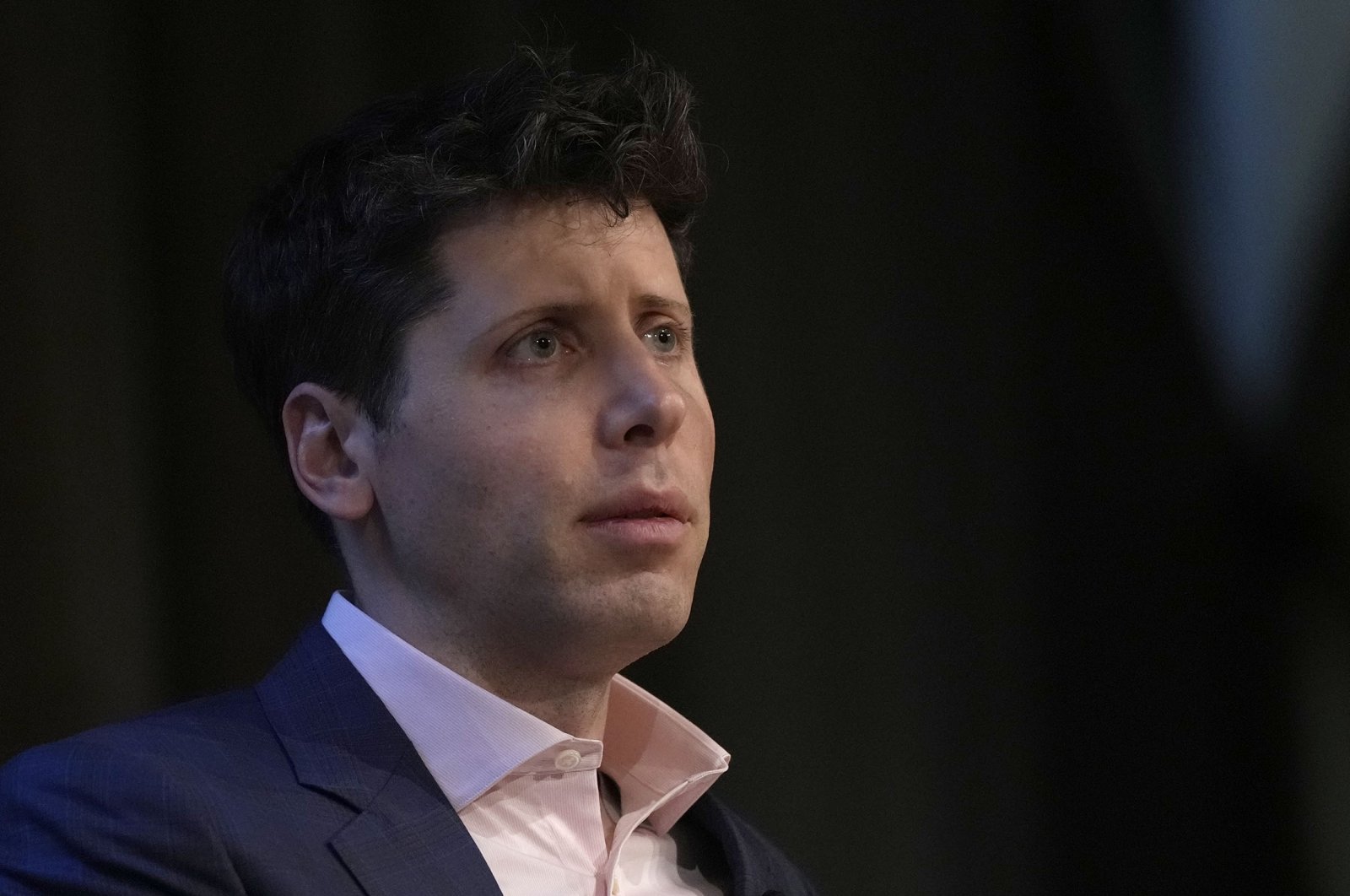 OpenAI&#039;s CEO Sam Altman, the founder of ChatGPT and creator of OpenAI, speaks at University College London, in London, U.K., May 24, 2023. (AP Photo)