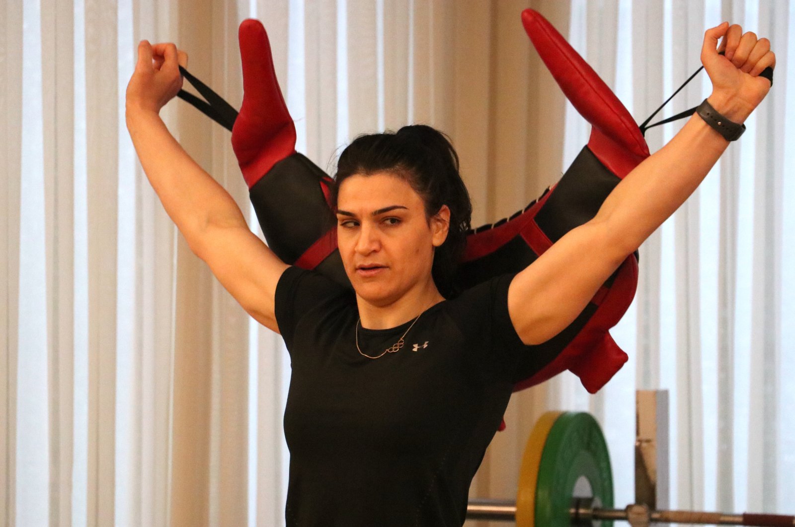 Görme engelli Türk judocu olimpiyat madalyalı sporcuyu izledi