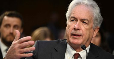 CIA Director William Burns testifies during a Senate Intelligence Committee hearing on worldwide threats, in Washington, D.C., March 8, 2023. (AFP File Photo)