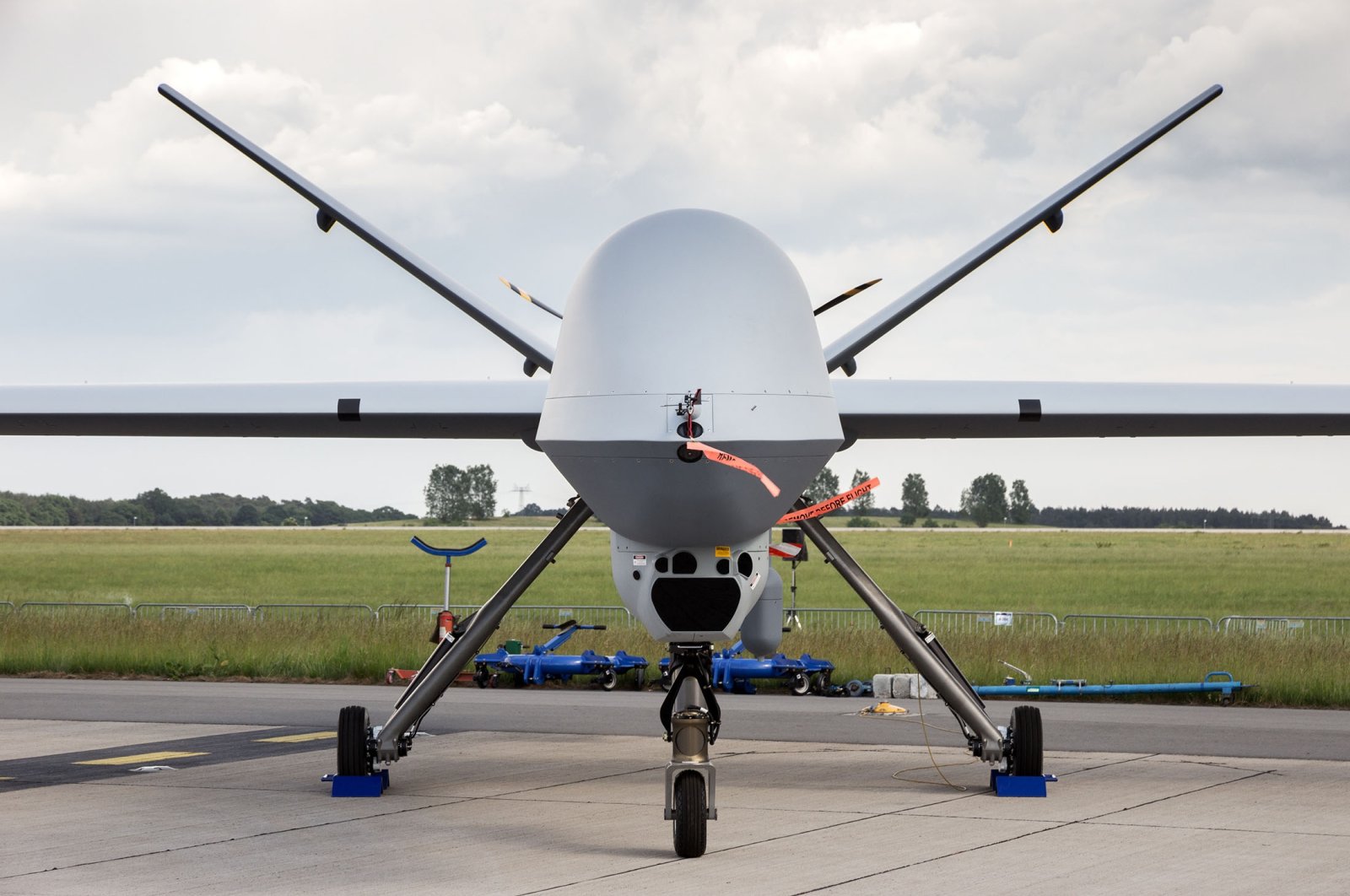 A U.S. Air Force drone on display at the Exhibition ILA Berlin Air Show, in Berlin, Germany, June 2, 2016. (Shutterstock Photo)