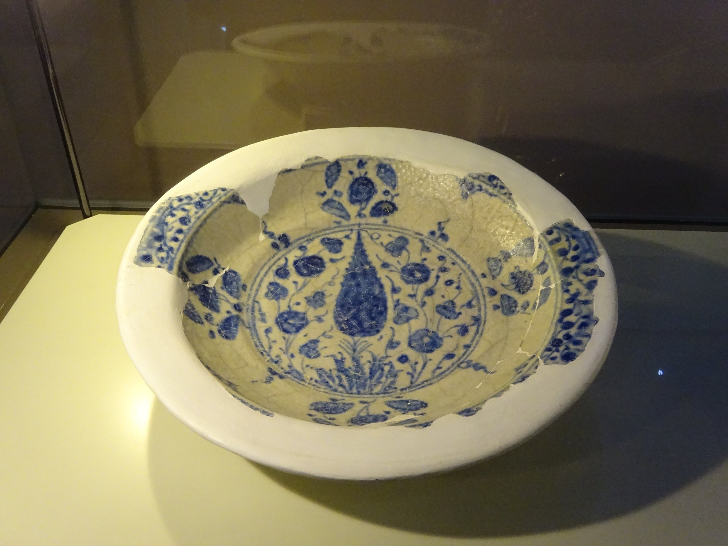 A medieval bowl with intricate patterns, Batman, Türkiye, May 26, 2023. (Photo by Peter Dore)