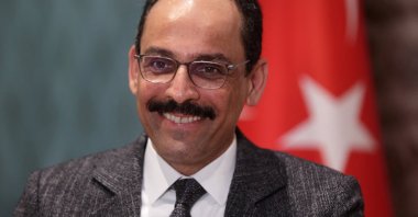 Ibrahim Kalin, President Recep Tayyip Erdoğan&#039;s spokesperson and chief foreign policy adviser, is pictured during an interview with Reuters in Istanbul, Türkiye, May 14, 2022. (Reuters Photo)