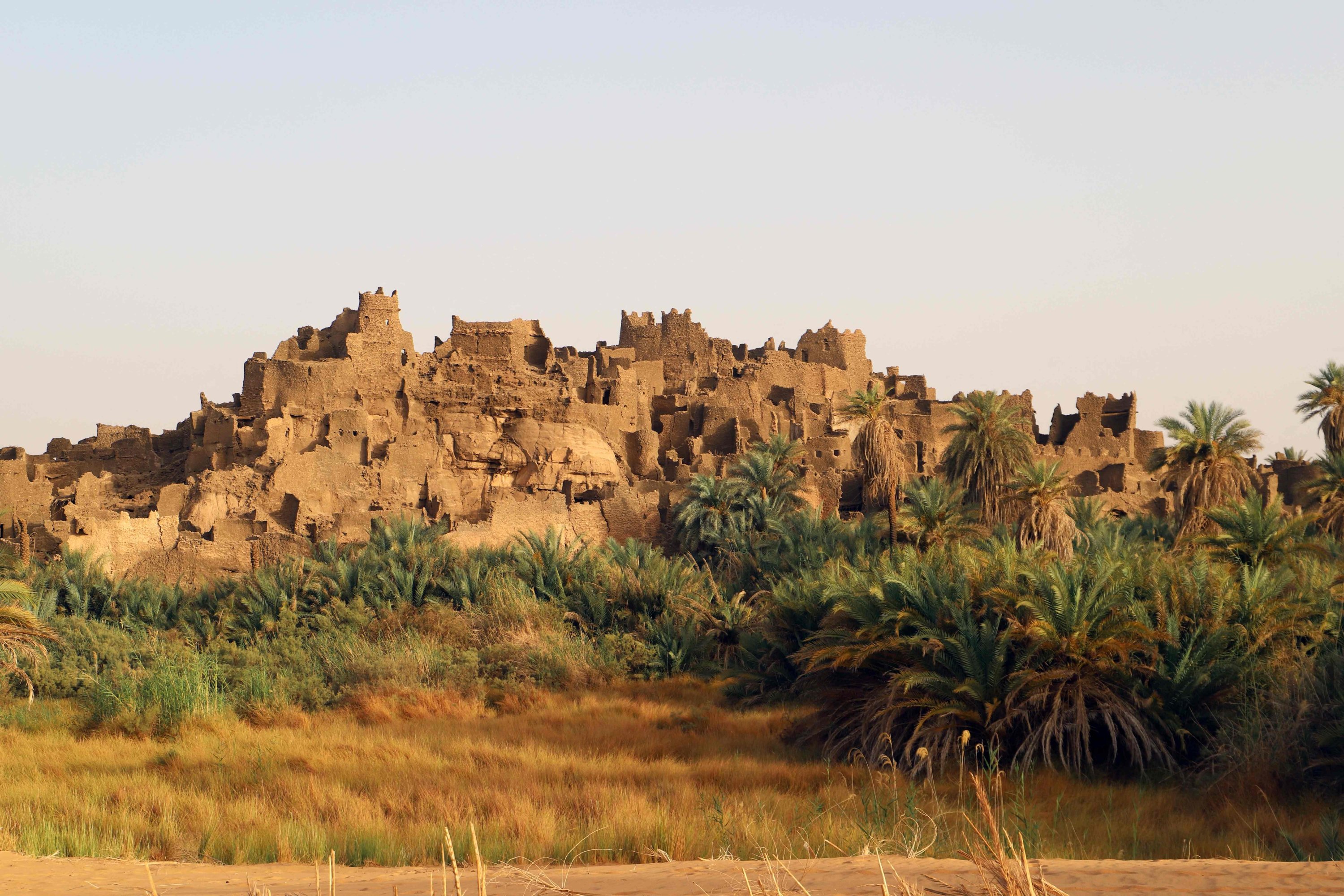 Pemandangan umum benteng Djado, dekat Djado, Niger, 21 Mei 2023. (Foto AFP)