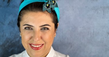 Chef Ebru Baybara Demir becomes first Turkish women to win Basque Culinary World Prize (BCWP) 2023, June 7, 2023. (DHA Photo)