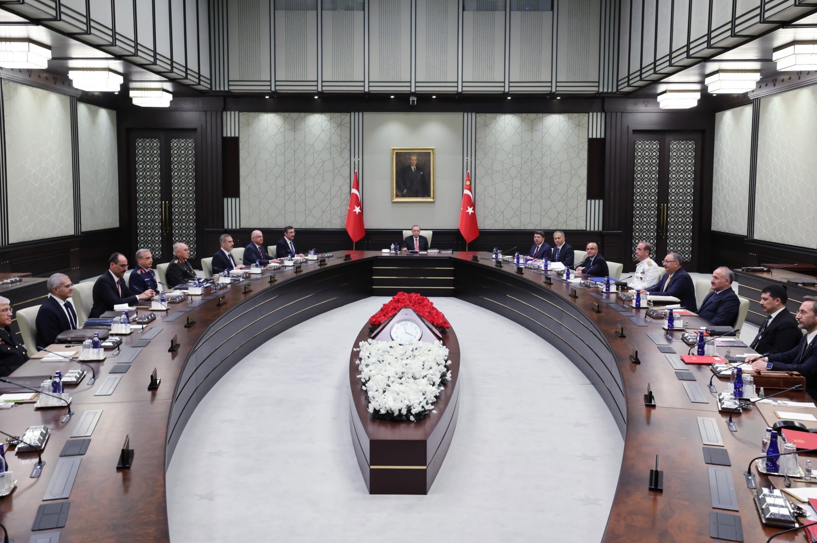The National Security Council (MGK) meeting in Ankara, June 8, 2023. (IHA Photo)