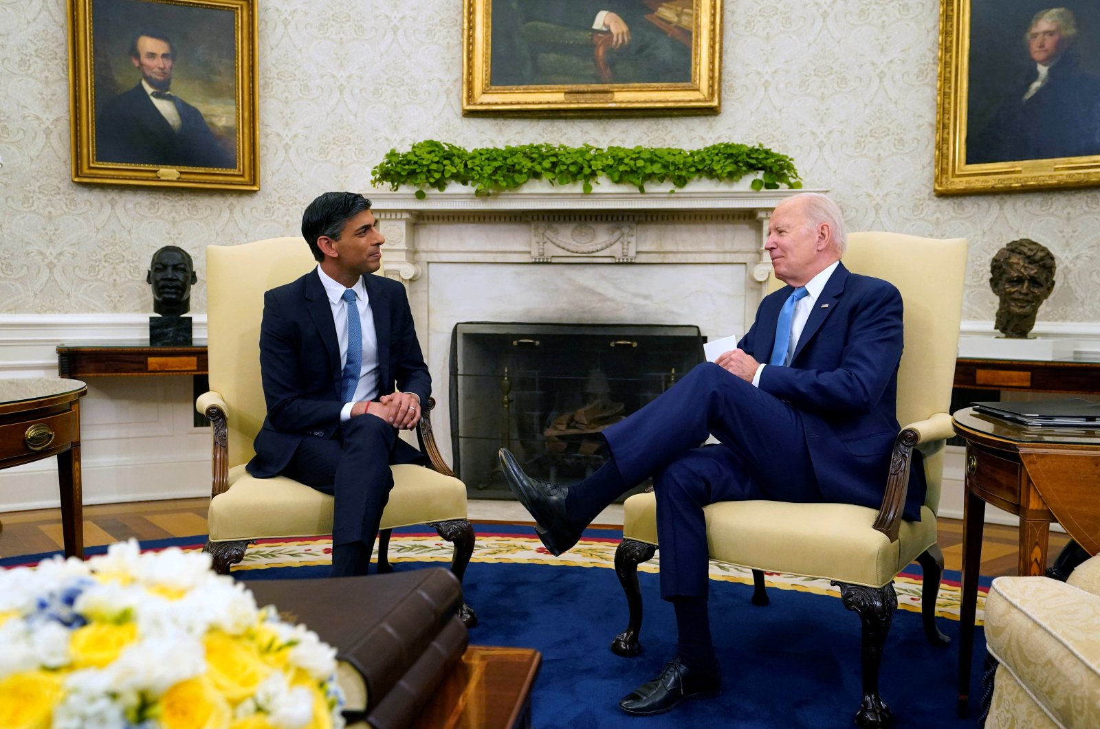 Presiden AS Biden menyebut PM Inggris Sunak ‘Mr.  Presiden’