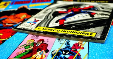 Italian edition of Spider-Man comics. (Shutterstock Photo)