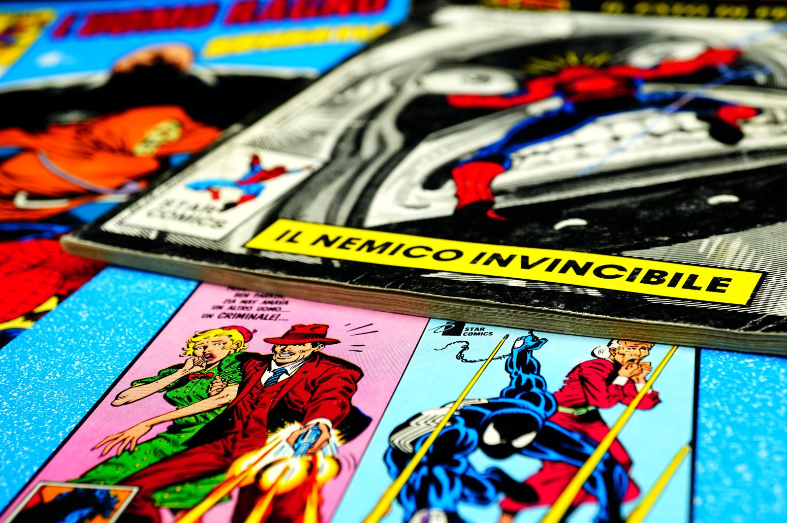 Italian edition of Spider-Man comics. (Shutterstock Photo)