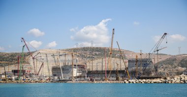 Primary school students on a visit to the Akkuyu Nuclear Power Plant, Mersin, Türkiye, June 15, 2023. (AA Photo)