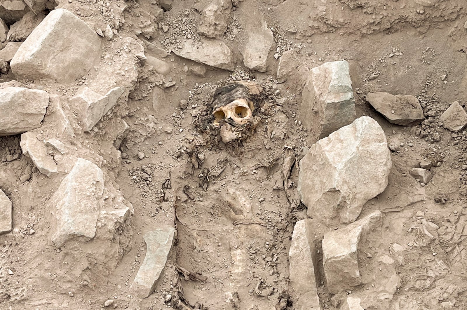 Pengorbanan ditemukan: Penggalian Lima mengungkapkan mumi berusia 3.000 tahun