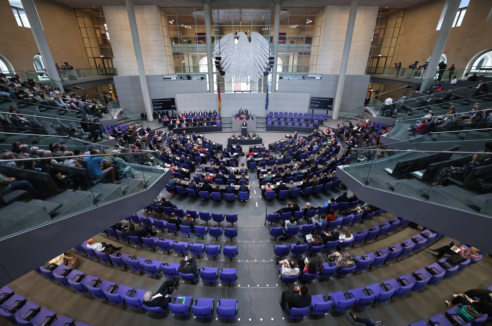 A German parliamentary session, Berlin, Germany, June 15, 2023. (EPA Photo)