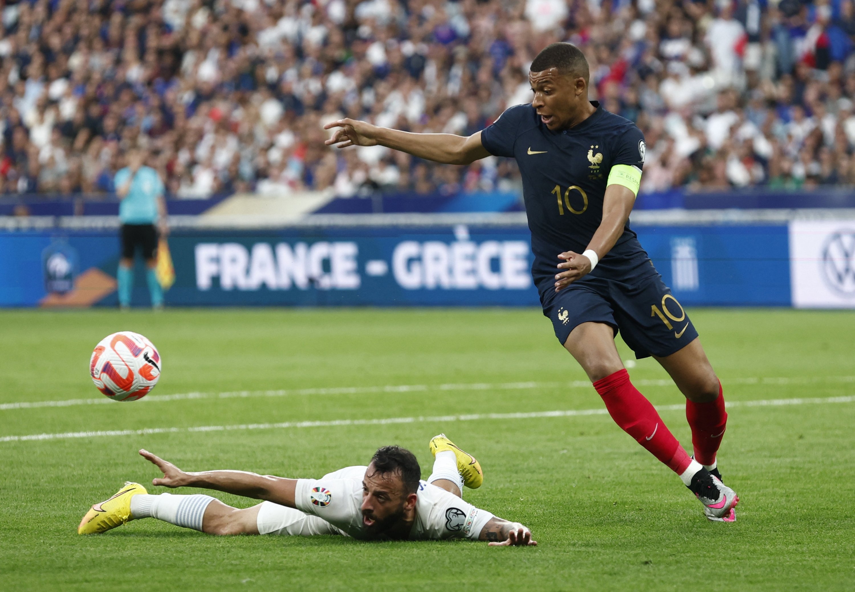 Mbappe penalty seals France's Euros qualifiers victory over Greece