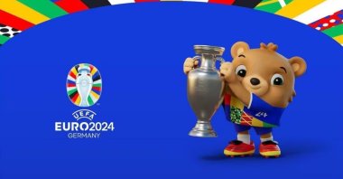 The new UEFA Euro 2024 mascot rocks a football jersey, complete with matching socks and boots, exuding an undeniable sense of style and readiness for the game. (Courtesy of UEFA)