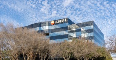 The China National Petroleum Corporation (CNPC) USA Corporation office building in Houston, March 2, 2022. (Shutterstock File Photo)