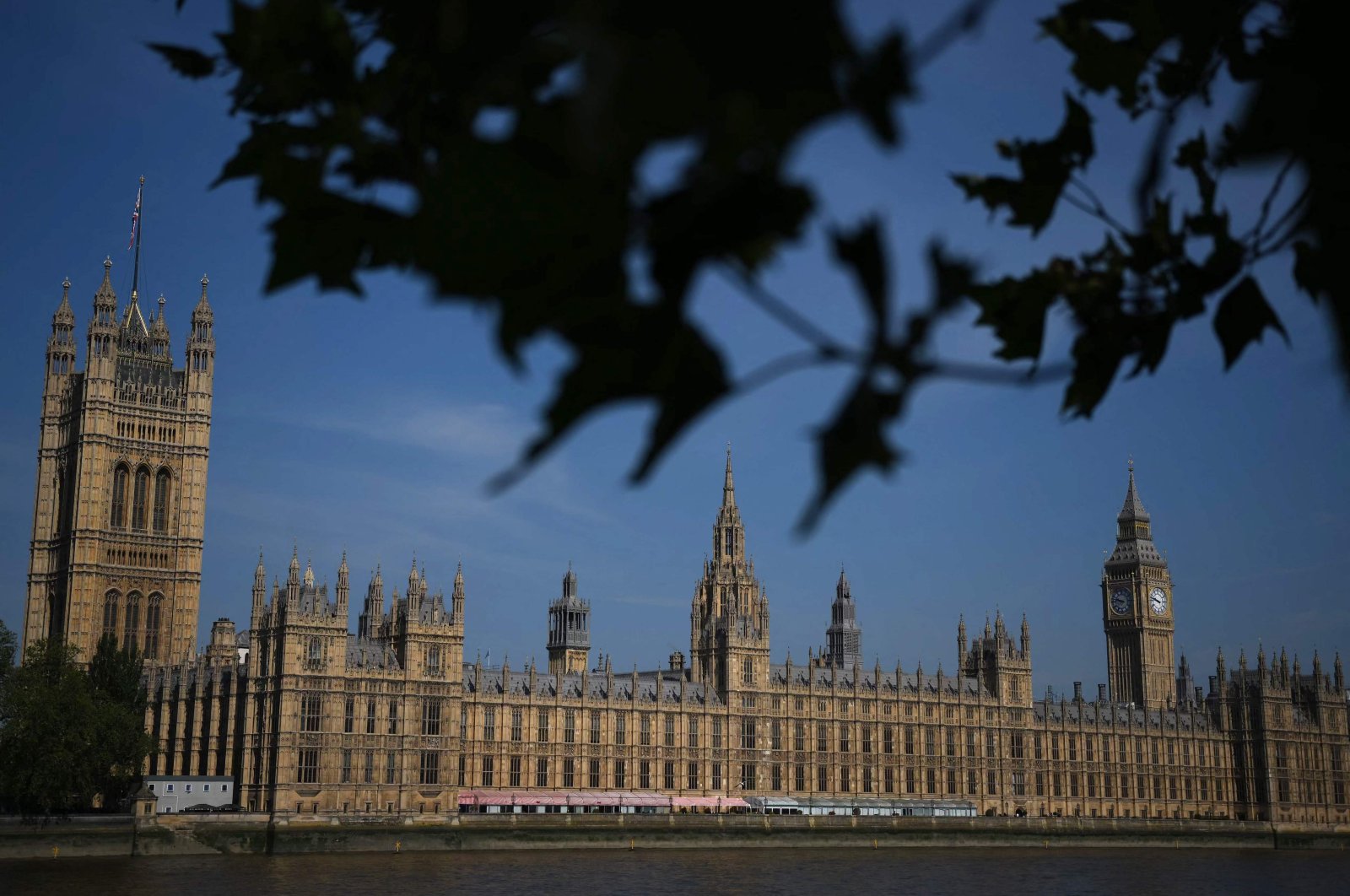 A view of the Houses of Parliament in London, U.K., June 15, 2023. (AFP Photo)