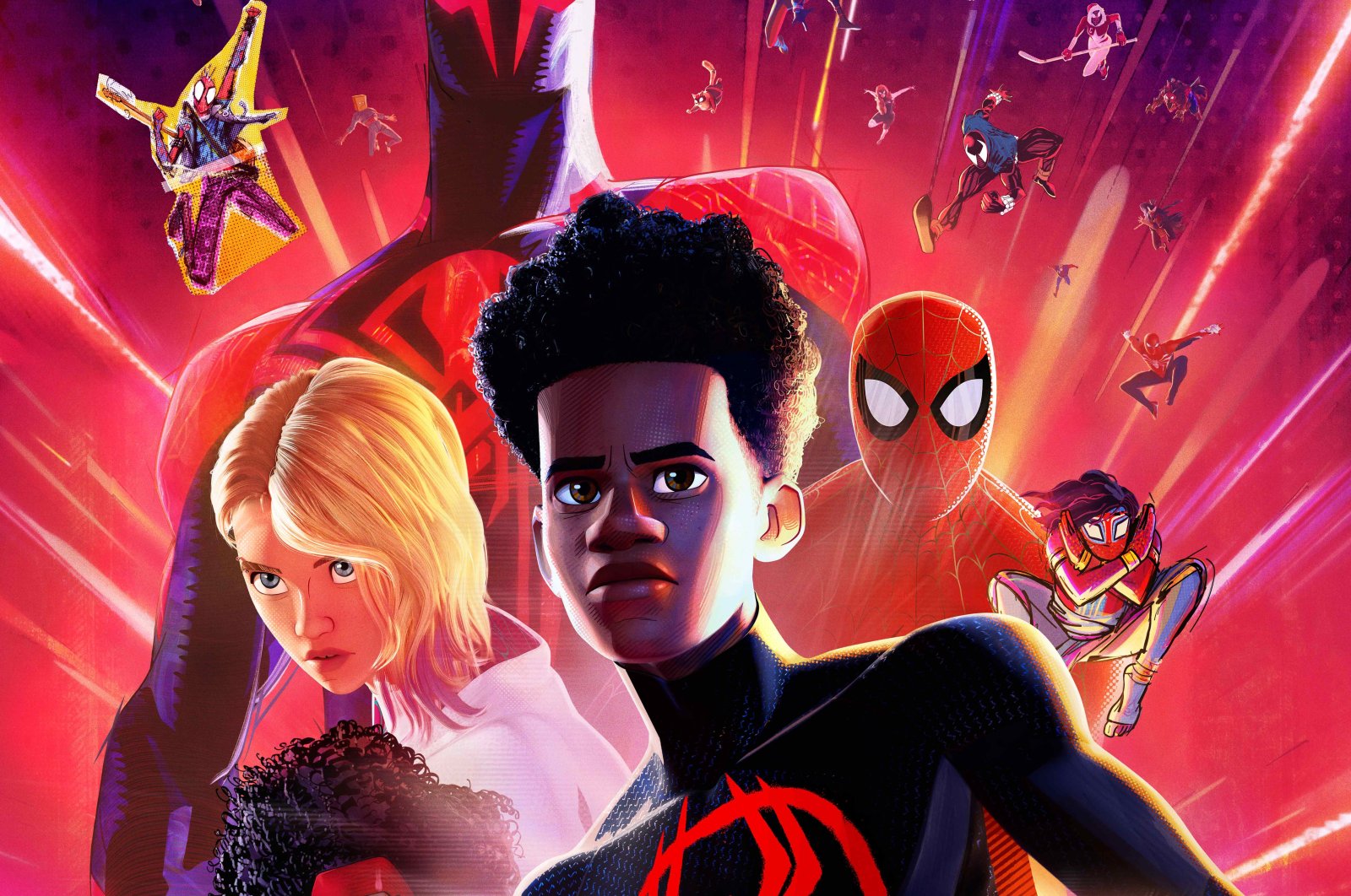 New 'Spider-Verse' Clips, Posters Spotlight the Spider Society