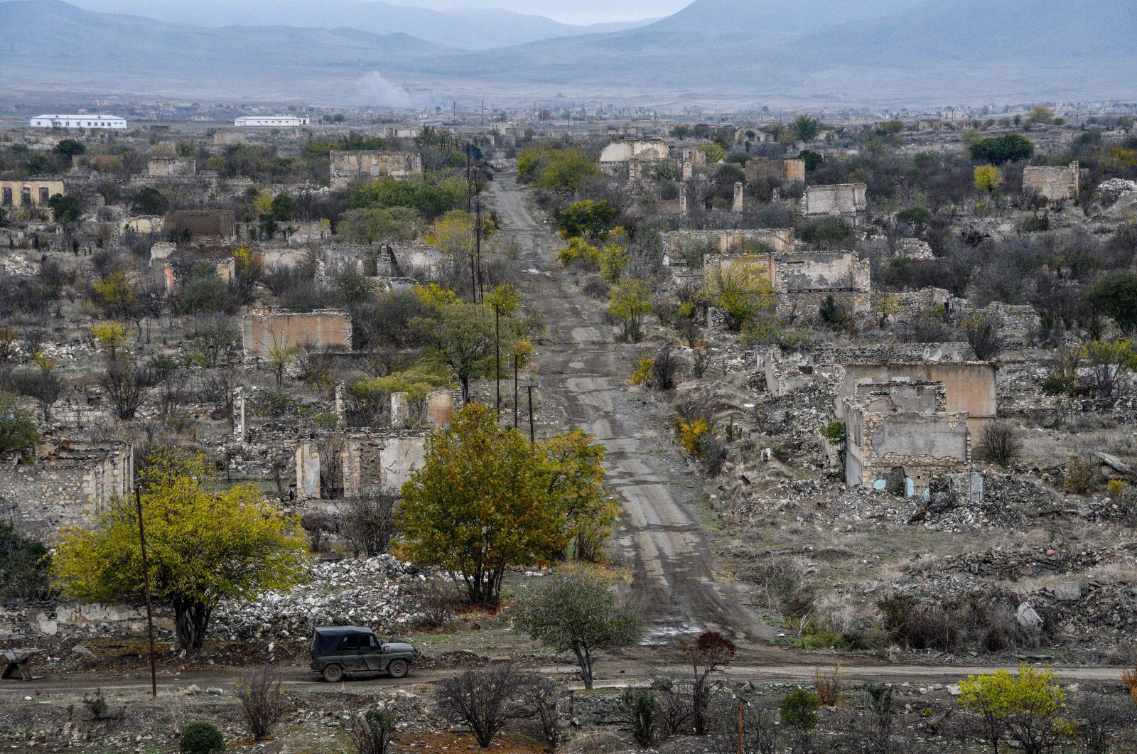 Azerbaijan discovers mass grave in Karabakh