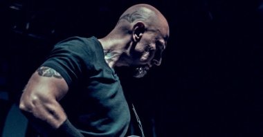 Rock star Demir Demirkan performs during a concert. (Photo courtesy of Demir Demirkan)