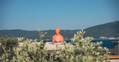 "Manfredi" by Xavier Veilhan. (Photo courtesy of Perrotin Gallery)