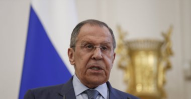 Russian Foreign Minister Sergey Lavrov attends a solemn reception for the heads of diplomatic missions on the occasion of Africa Day in Moscow, Russia, June 7, 2023. (EPA File Photo)