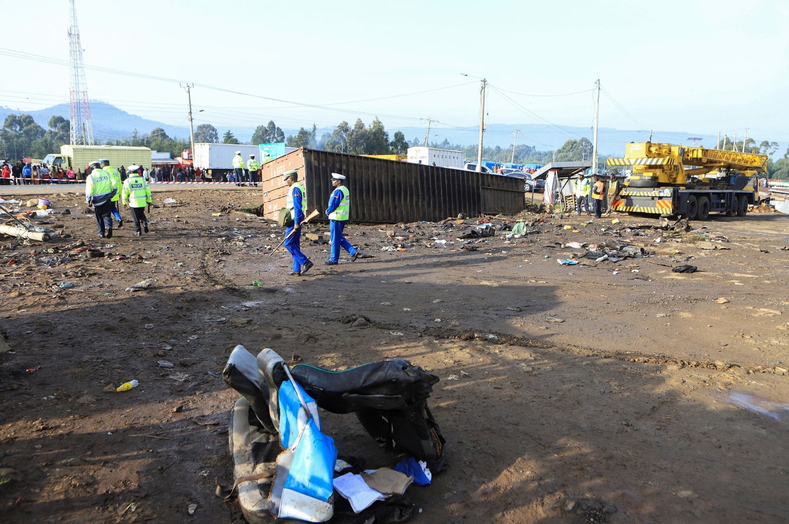 Kecelakaan jalan di Kenya merenggut 49 nyawa, pencarian dan penyelamatan sedang berlangsung