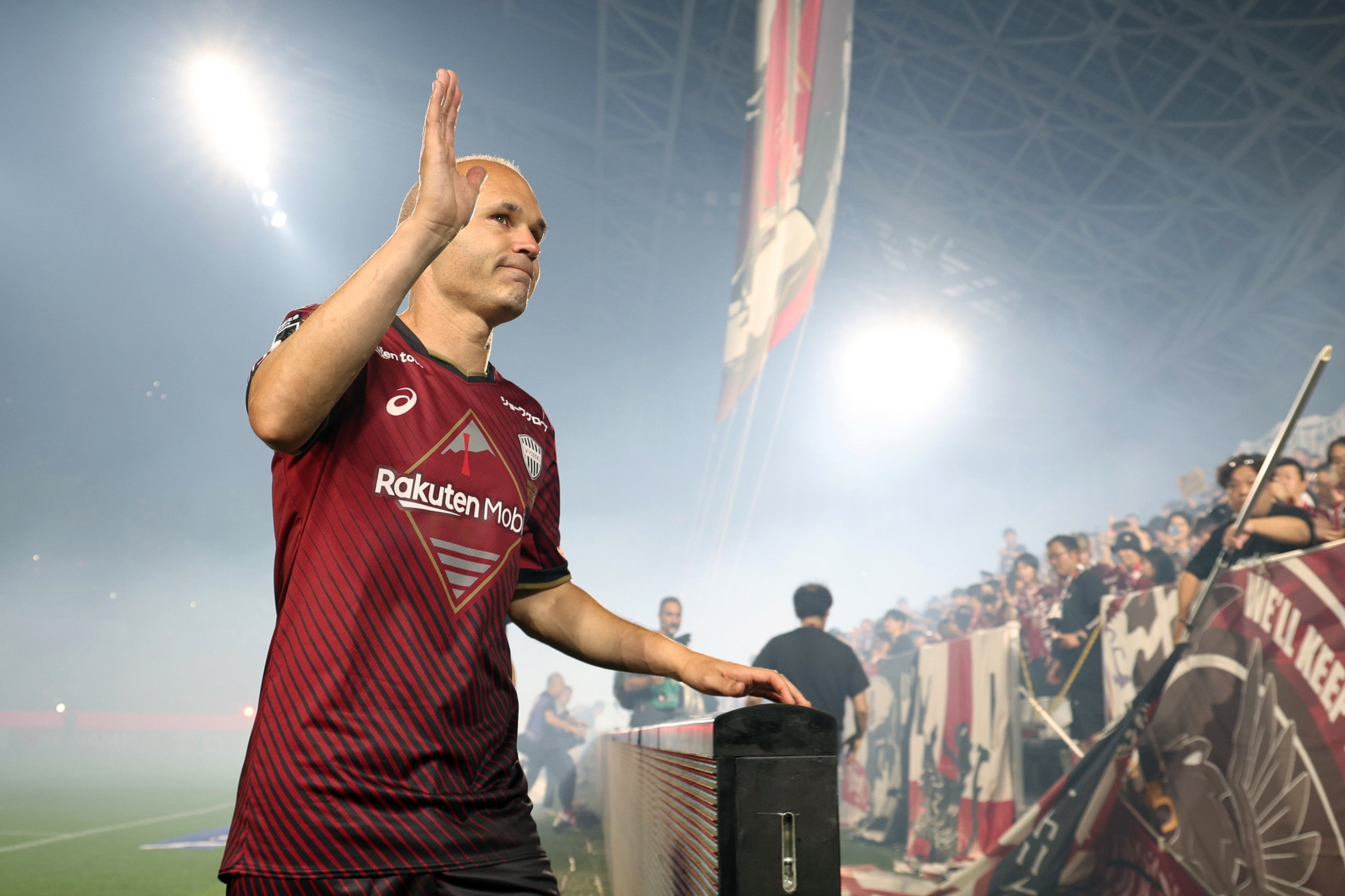 Andres Iniesta plays last game for Japanese club Vissel Kobe