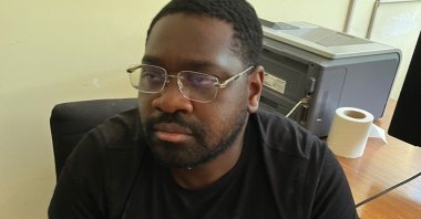 Interpol-wanted Isaac Bignan, known as the “Black Mamba,&quot; apprehended by Turkish police in Muğla, Türkiye, July 4, 2023. (DHA Photo)