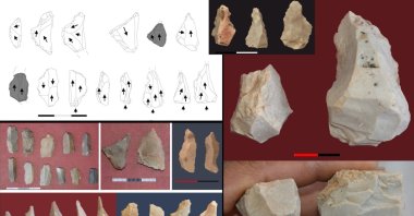 Mardin Artuklu University (MAU) is conducting an archaeological surface survey related to the Pleistocene and early Holocene periods in four districts of Mardin, southeastern Türkiye, July 4, 2023. (AA Photo)