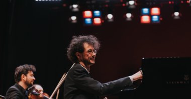 Pianist Can Çakmur during the "Notes of Performance," Istanbul, Türkiye, July 6, 2023. (Photo courtesy of IKSV)