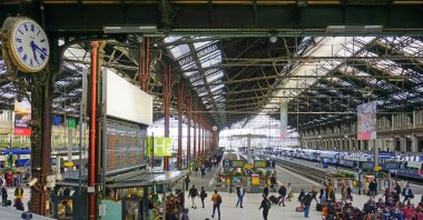  View of the historic Gare de Lyon train station, Paris, March 27, 2017. (Shutterstock File Photo)