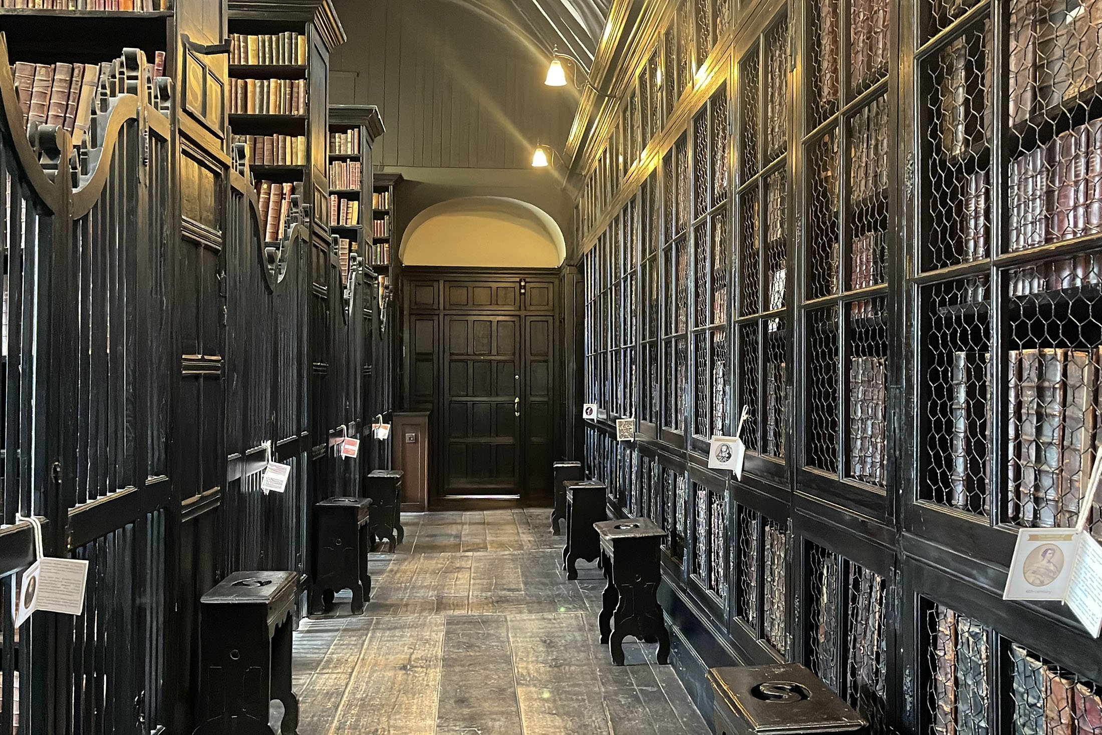 The interior of Chetham's Library, in Manchester, U.K., July 7, 2023. (AA Photo)
