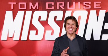 Cast member Tom Cruise attends the premiere of the film "Mission: Impossible - Dead Reckoning Part One," in New York City, New York, U.S., July 10, 2023. (Reuters Photo)
