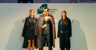 Models present Emre Erdemoğlu's collection "Soul Spaces," in Dubai, United Arab Emirates, Oct. 31, 2022. (Photo courtesy of beMan Magazine)