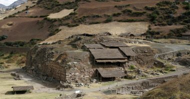 Archaeological site of Chavin de Huantar, north of Lima, Peru, July 18, 2008. (Reuters Photo)