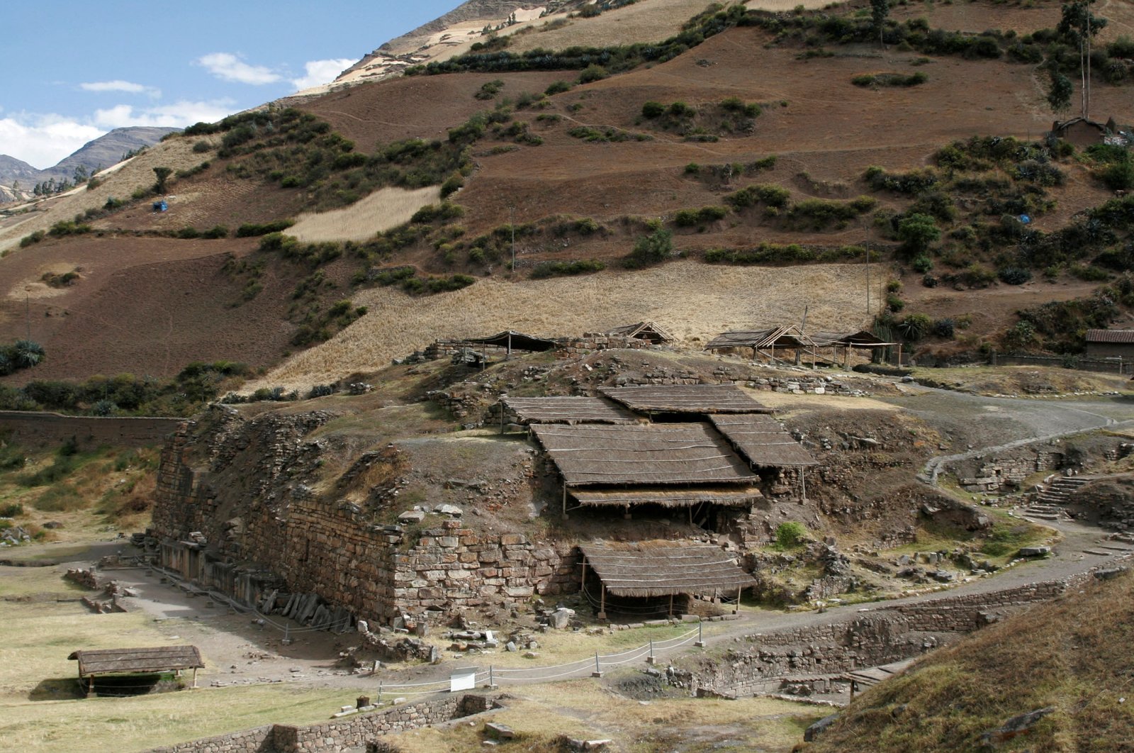 Archaeological site of Chavin de Huantar, north of Lima, Peru, July 18, 2008. (Reuters Photo)