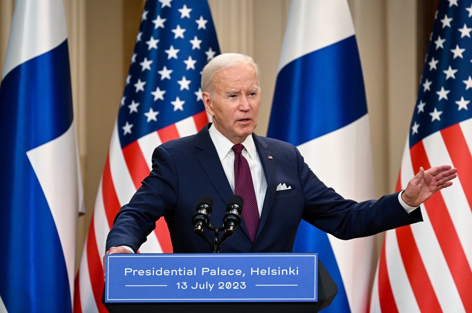 Ukraine will join NATO but not during war with Russia: Biden