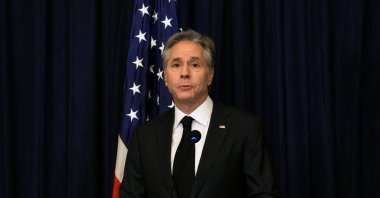 U.S. Secretary of State Antony Blinken speaks during a news conference in Jakarta, Indonesia, July 14, 2023. (AFP Photo)