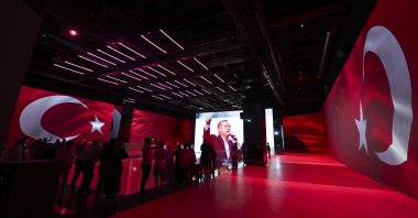 People visit the July 15 Democracy Museum in Ankara, July 15, 2023. (AA Photo)
