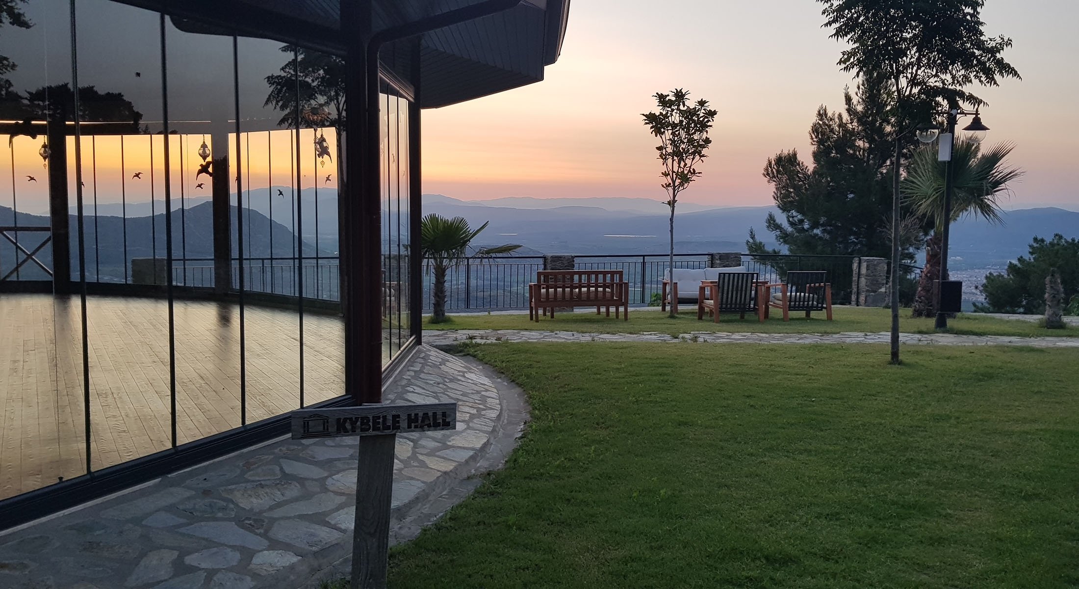 A view from the Ephesus Retreat Center, in Izmir, Türkiye, July 1, 2023. (Photo by Leyla Yvonne Ergil)