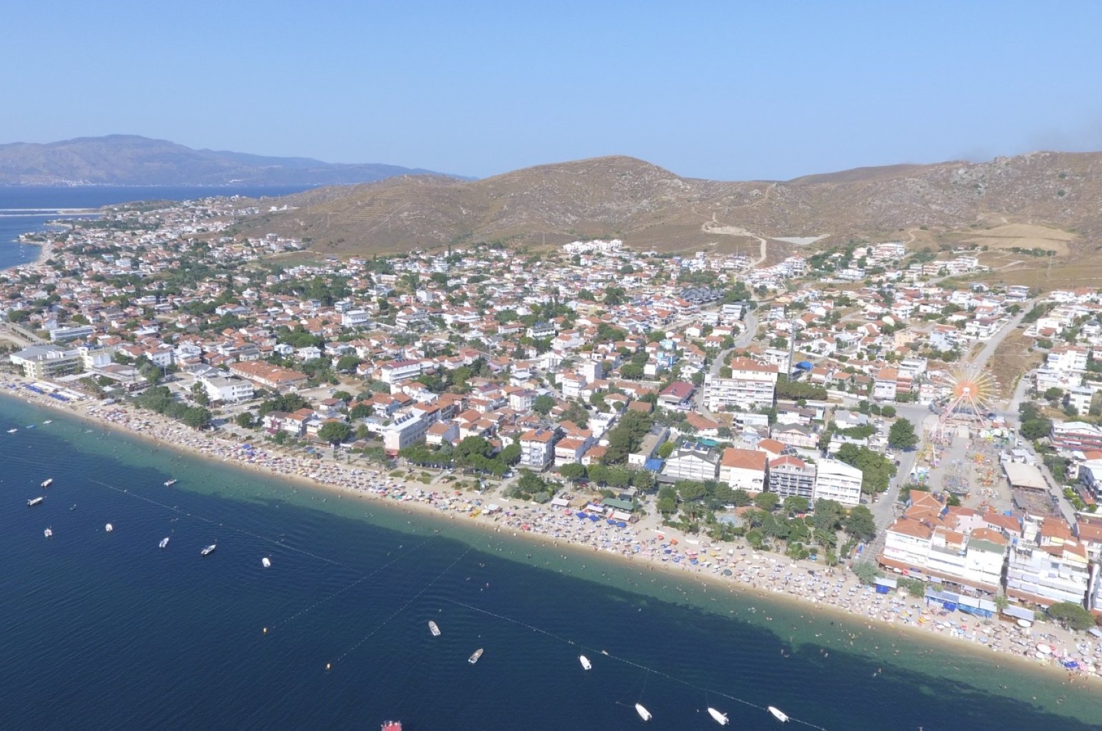 Small Turkish island hosts visitors 65 times its population