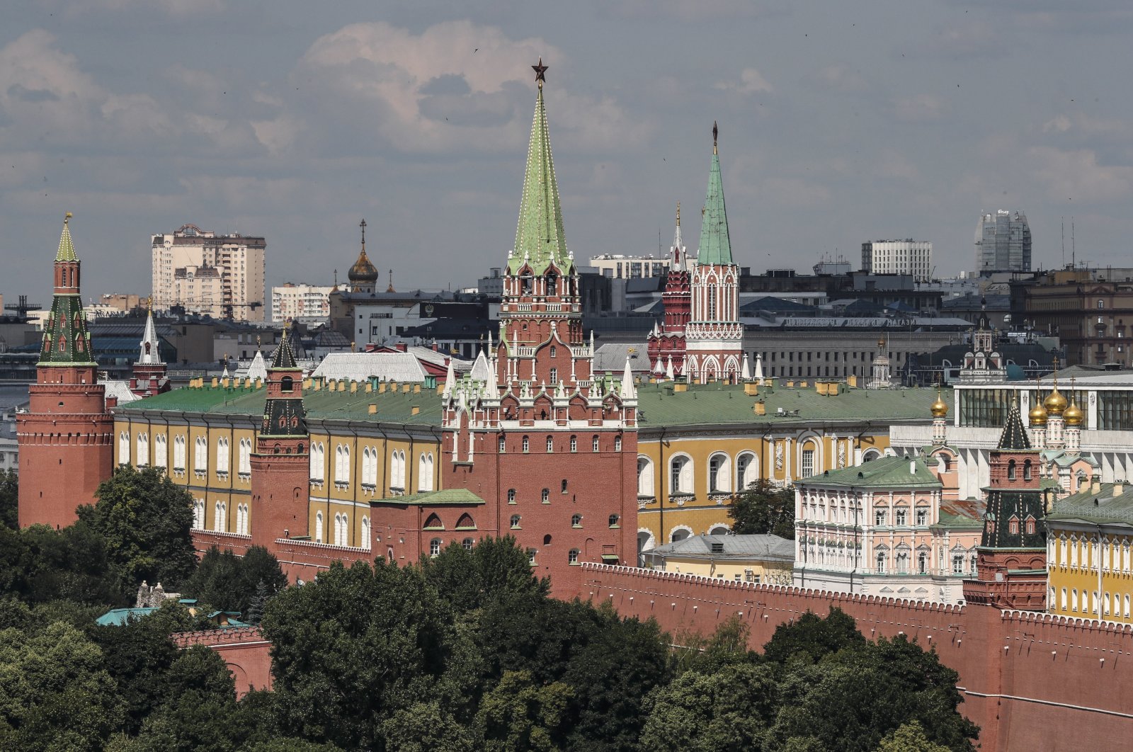 The Kremlin in Moscow, Russia, July 17, 2023. (EPA Photo)