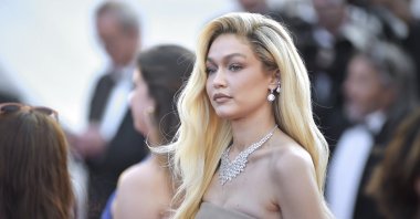 American model Gigi Hadid at Cannes Film Festival 2023, Cannes, France, May 21, 2023. (Getty Images Photo)