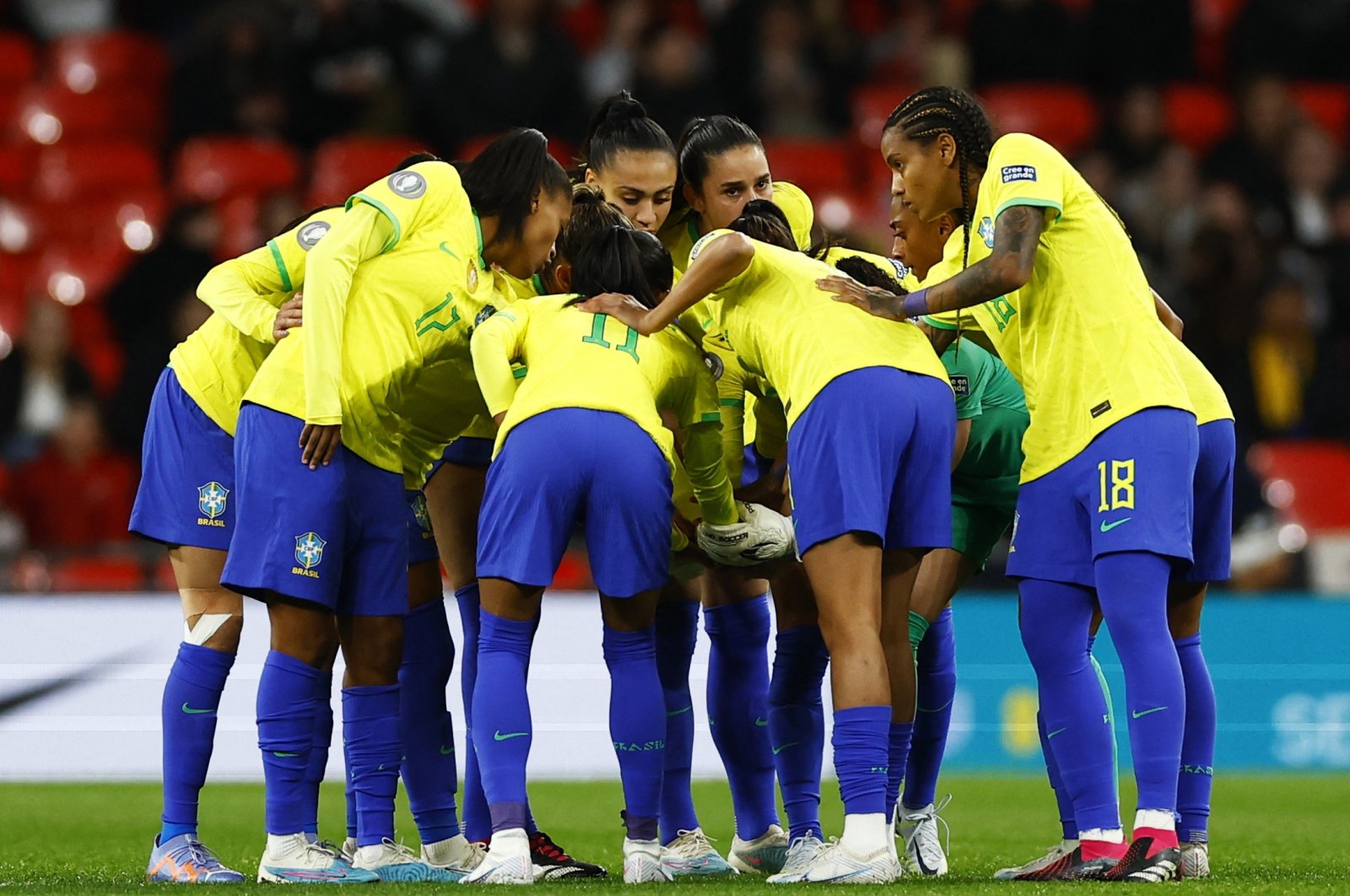 PNS Brasil mencetak fleksibilitas selama Piala Dunia Wanita